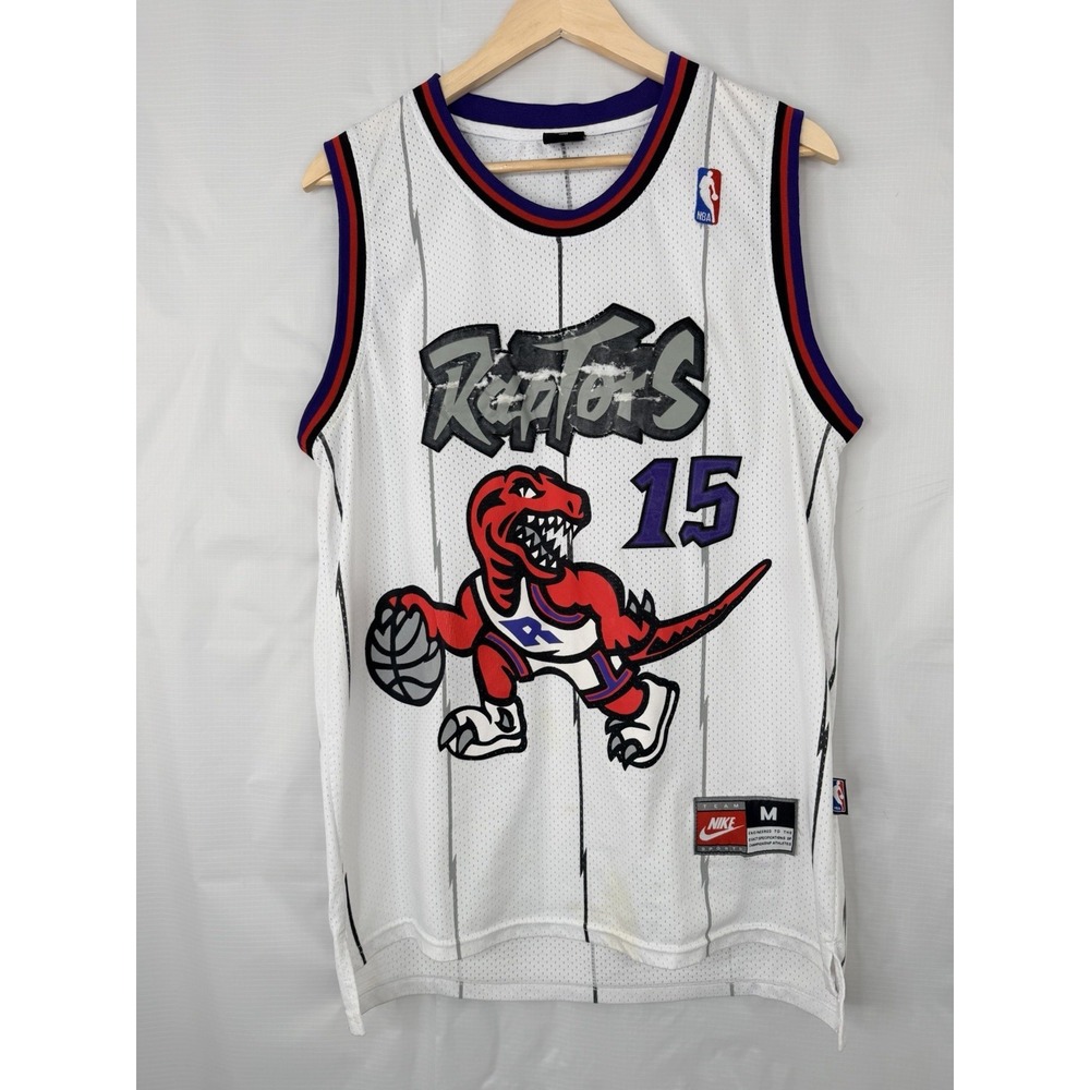 Vince Carter Raptors Jersey‎ Mens Medium NBA Purple Flaw See Photos